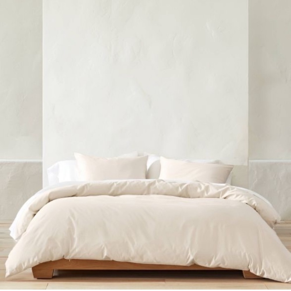 Casaluna 🤍Supima Washed Sateen Duvet & Sham Set